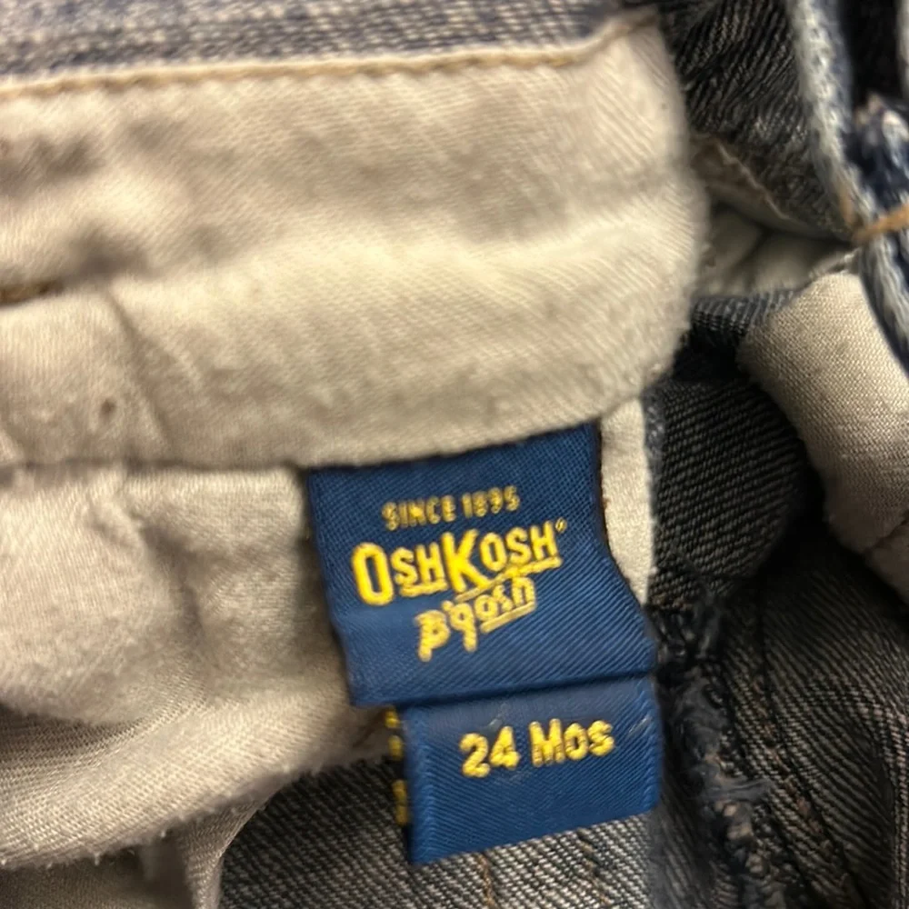 COPY - Osh Kosh Denim Bibs Size 24M